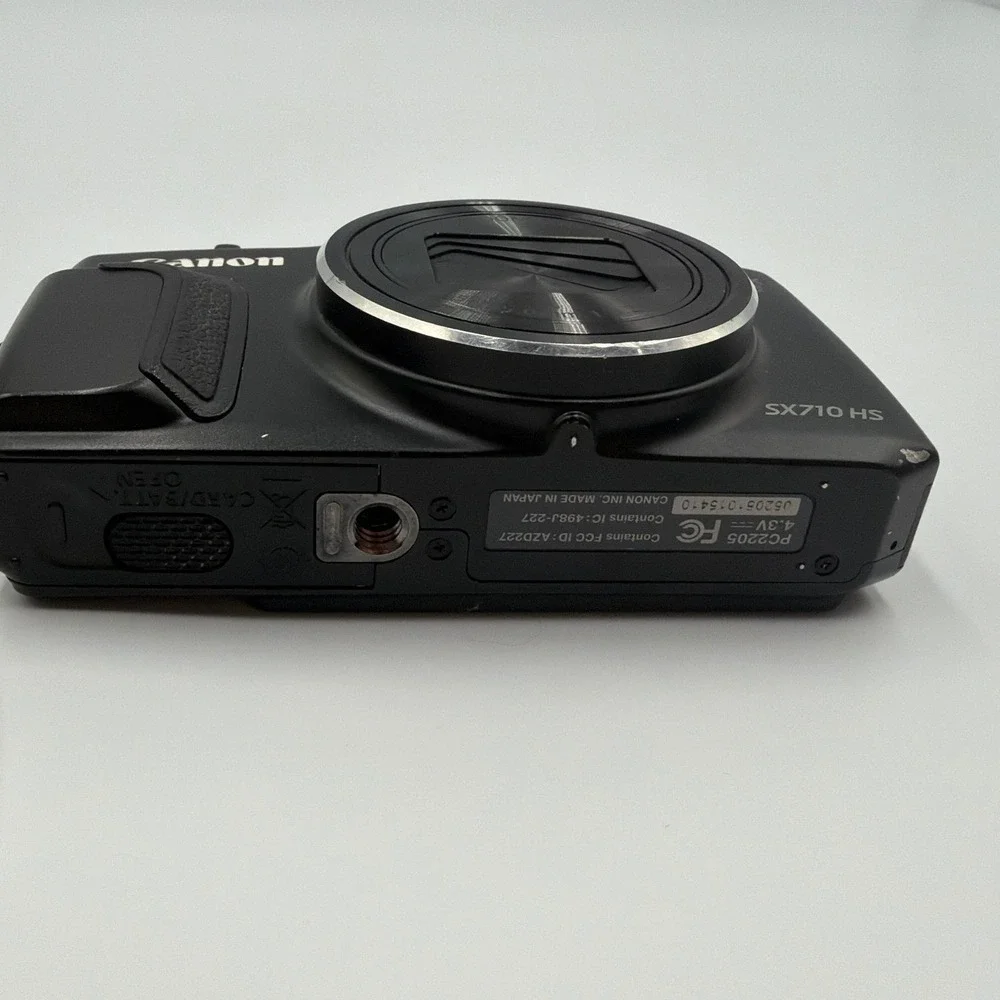 Canon PowerShot SX710 HS Digital Camera Black 20.3MP 30x Zoom